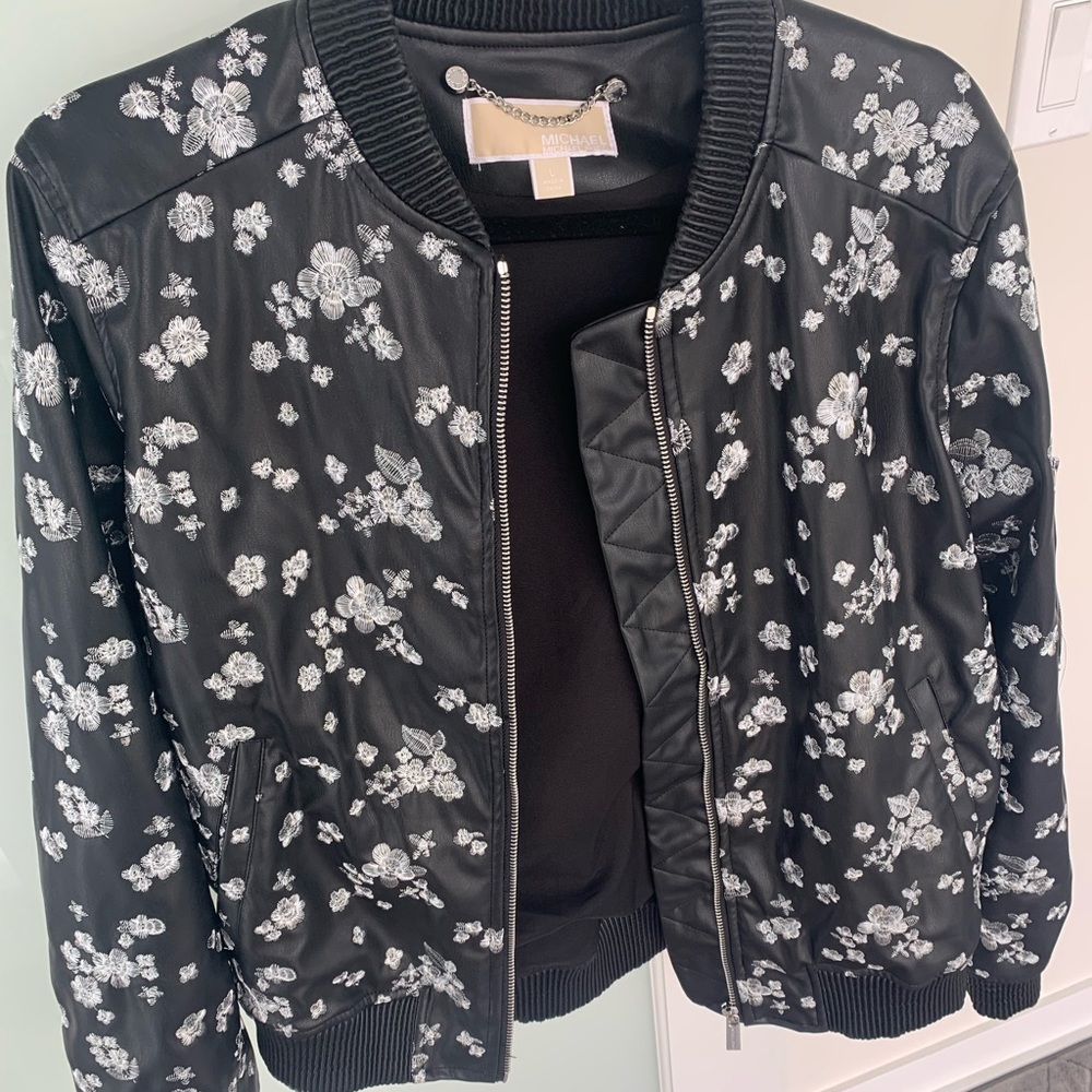 Michael Kors faux leather jacket